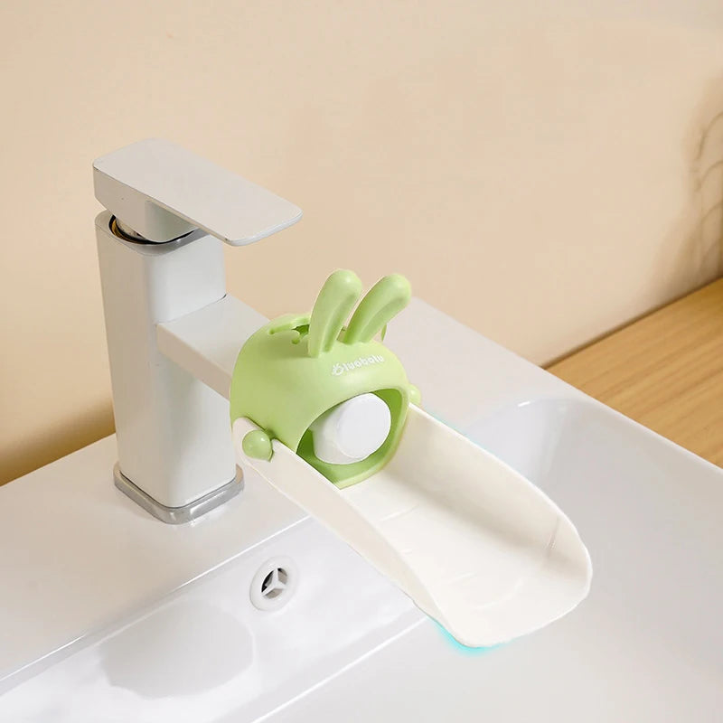 Children Cartoon Faucet Extender Bath Toys Kids Hand