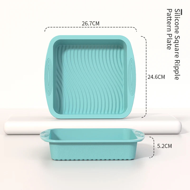 Silicone Bakeware Non-Stick Oven Baking Pans Silicone Cake