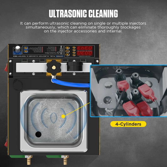 Autool Ct160 Automotive Injector Nozzle Cleaning Machine Fuel