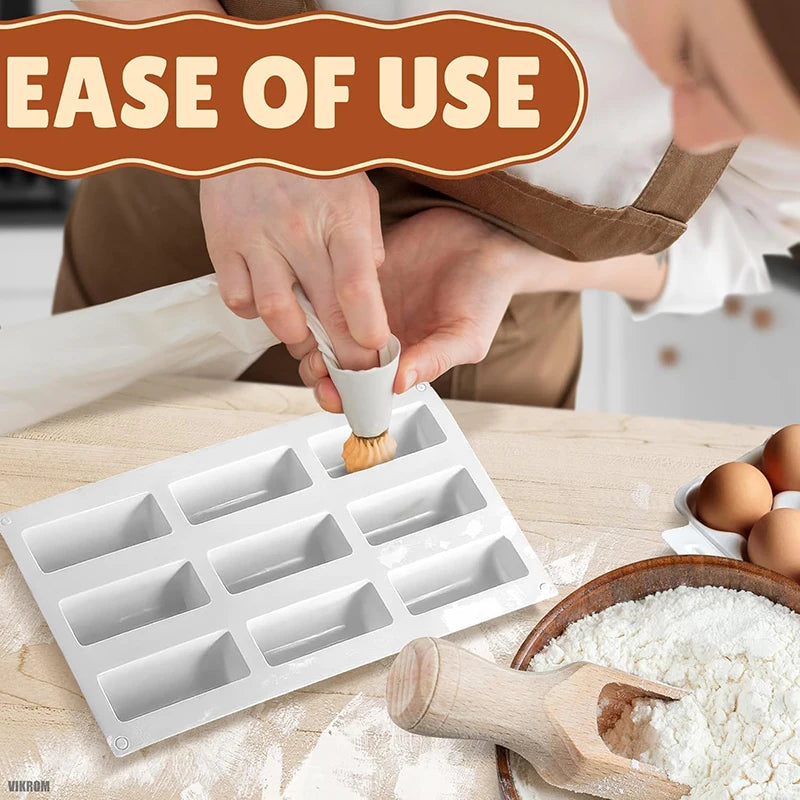 Cavity Log Cake Mold Baking 3d Roll Cylinder