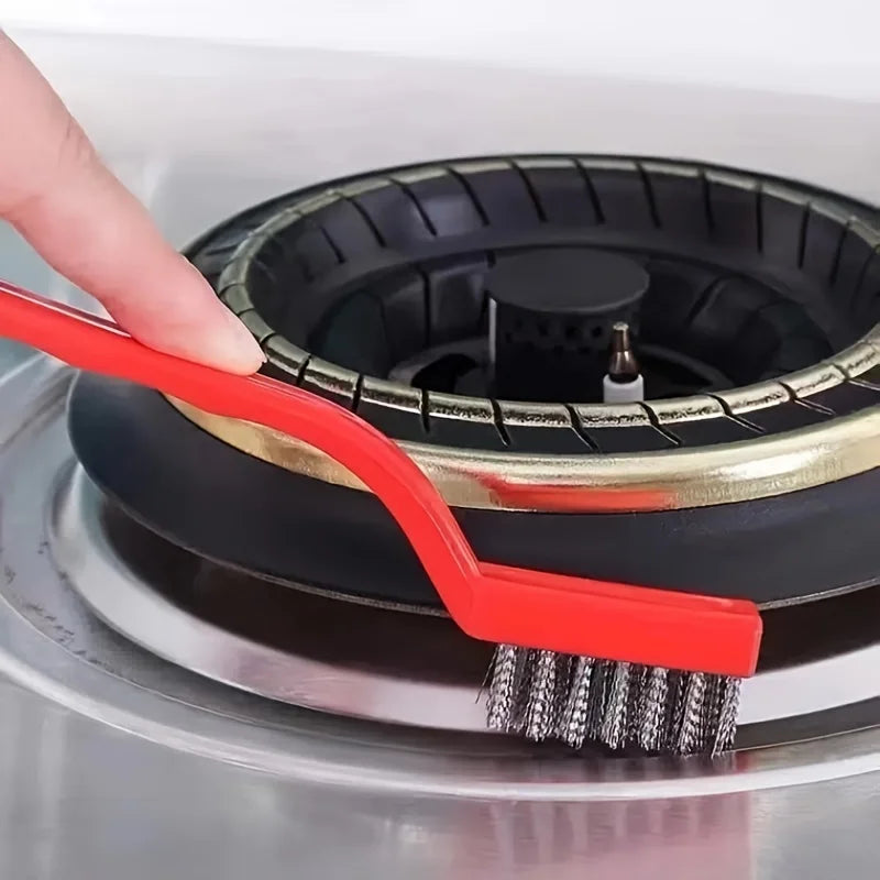 3pcs/Gas Stove Cleaning Brush Stove Range Hood Cleaning