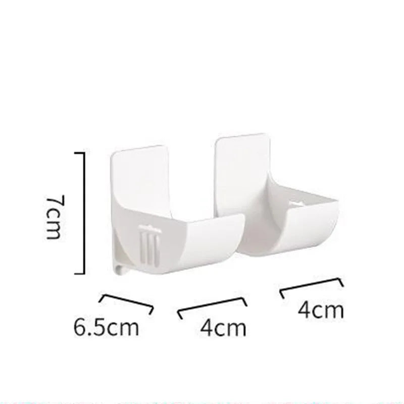 Punch-Free 4-Pack Storage Rack Plastic Wrap Garbage Bag