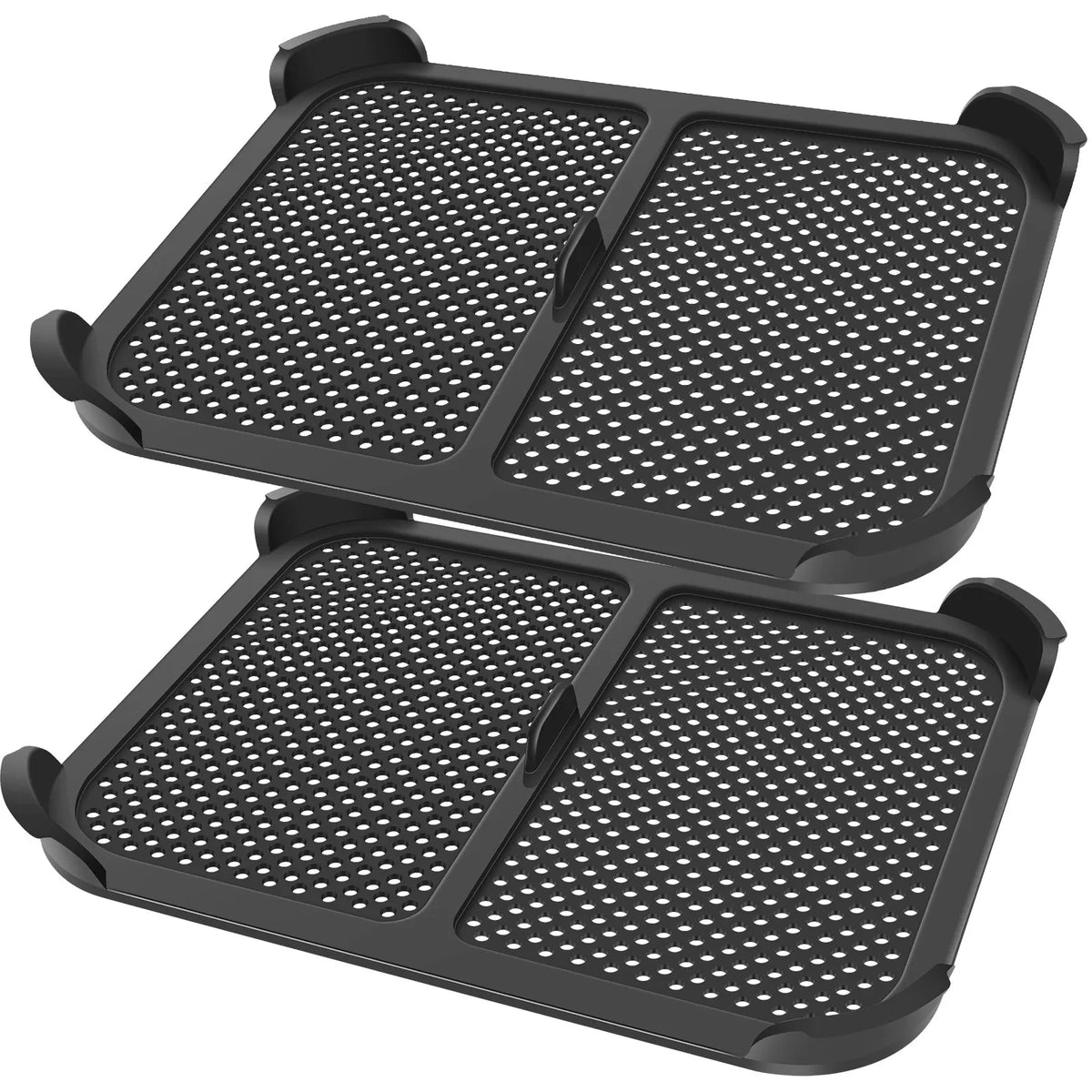 2pcs Air Fryer Splatter Guard Heat Resistant Air