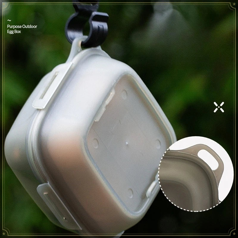 Egg Storage Box In Shockproof Hanging Hole Sealed