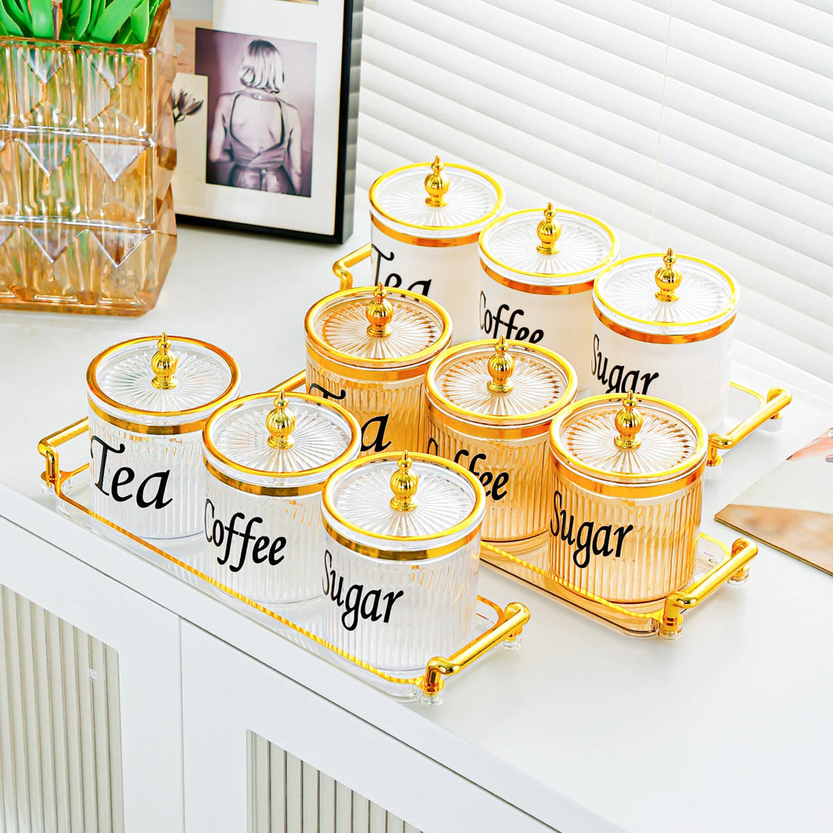 Condiment Canister Dried Fruit Snack Storage Box Sugar