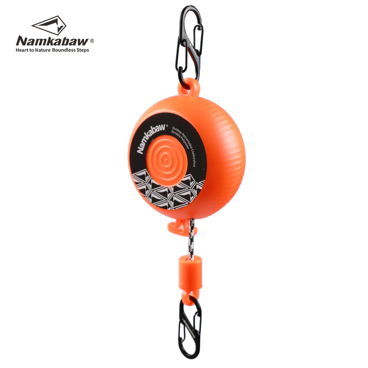 8m Retractable Clothesline Outdoor Travel Hand-Cranked