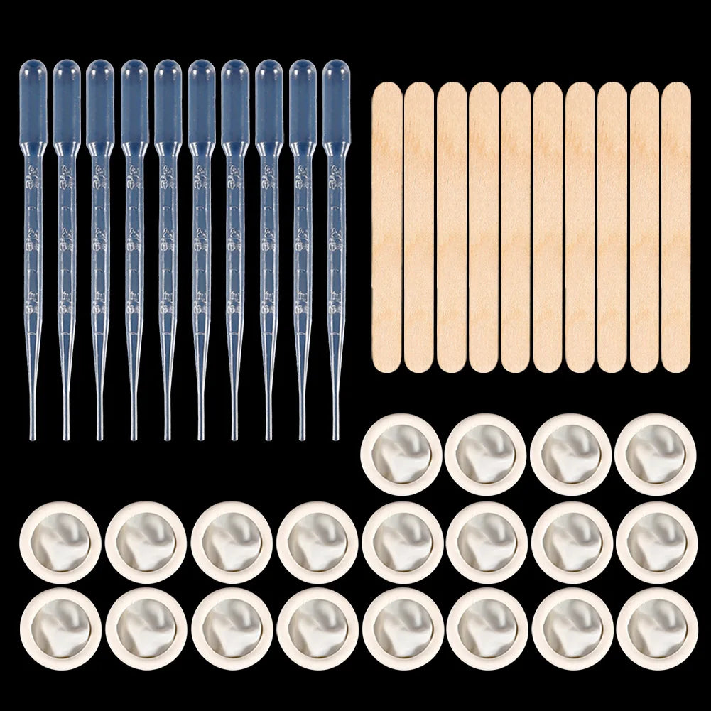 Resin Mixing Casting Kit Measuring Cups Wooden Sticks