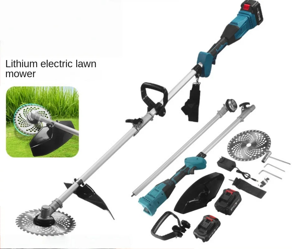 High-Power 9-Inch Brushless Electric Lawn Mower Garden Yard