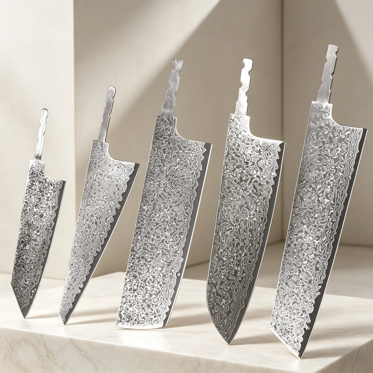 Diy Hand Forged 67 Layers Damascus Steel Knife