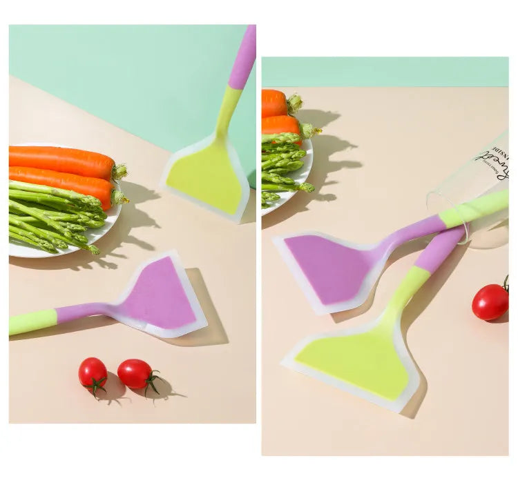 Silicone Spatula Wide Cooking Shovel Non-Stick Scraper Turner