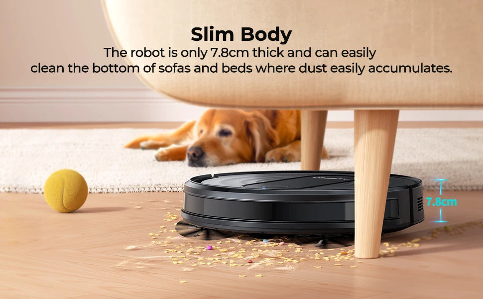 Airzeen R7 Robot Vacuum Mop 3-In-1 Cleaning 4000pa