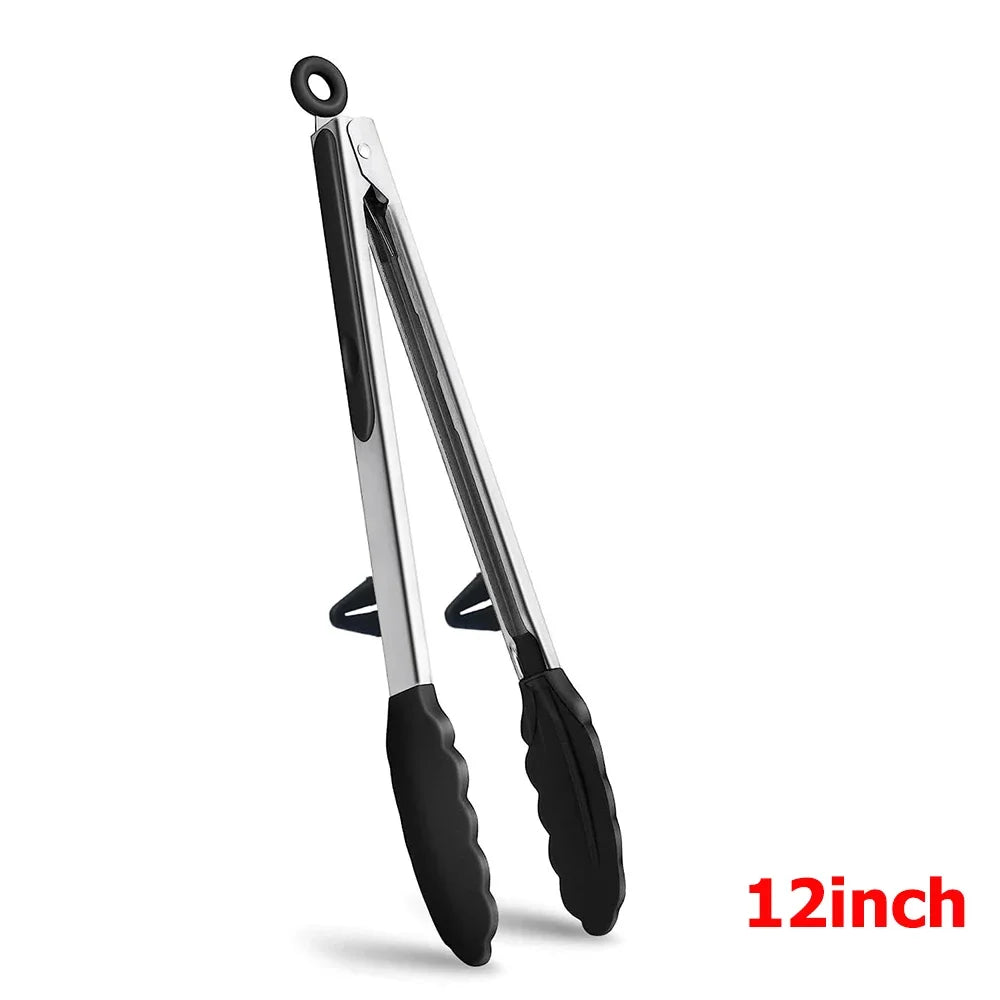 Tongs Silicone Food Tongs Non Stick Cooking Serving