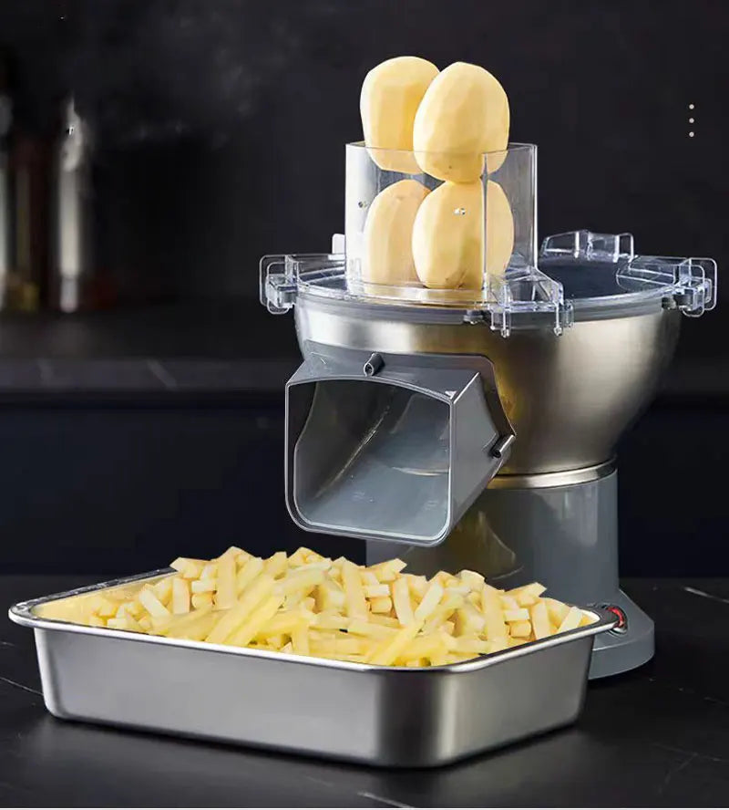 Electric Potatoes French Fries Chips Cutter Slicer Carrot