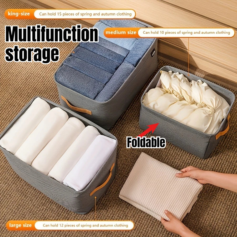 Wardrobe Organizer Box Storage In Closet Underwear Drawers