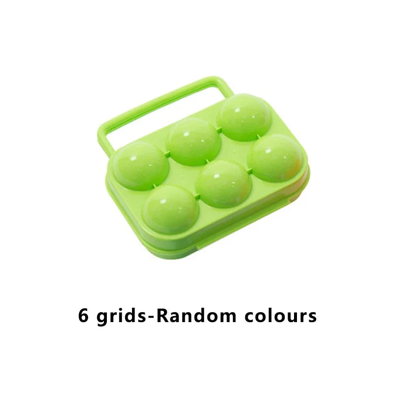 2/4/6/12 Grid Egg Storage Box Egg Holder Container