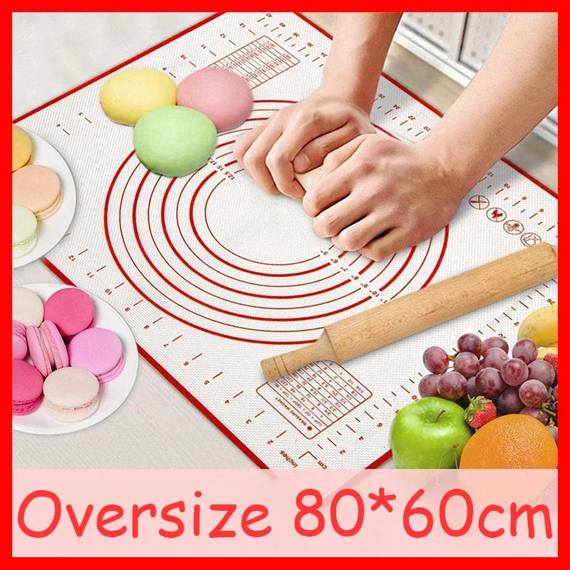 Silicone Baking Pastry Mat Non Slip Nonstick Rolling