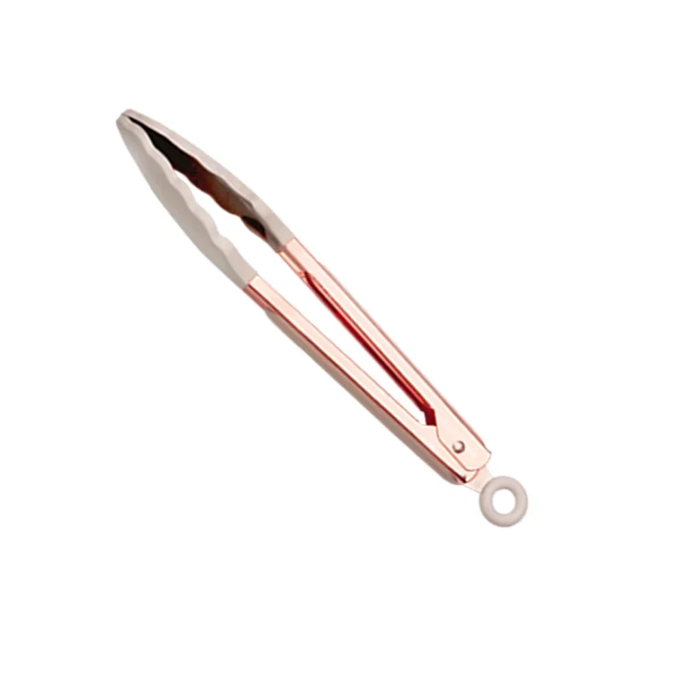 1-Pack Silicone Utensils Non-Stick Cooking Gold Plated Heat