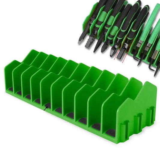 Practical Plier Organizer Rack Holds Up To Ten