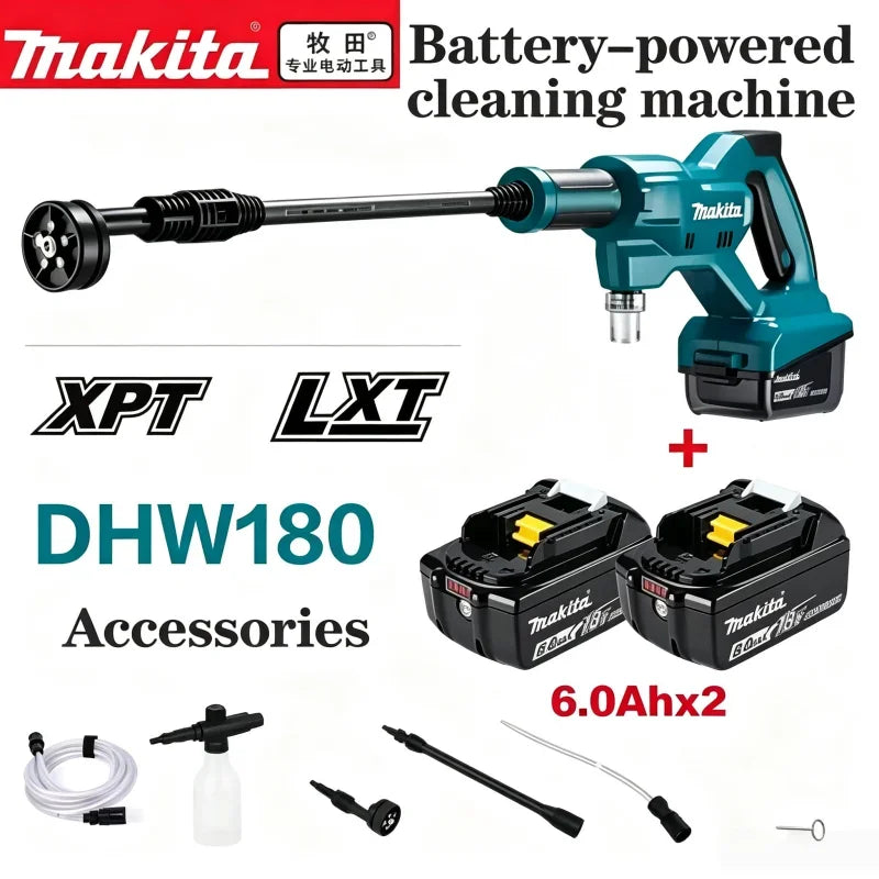 Makita 18v Dhw180 Cordless High Pressure Washing Gun