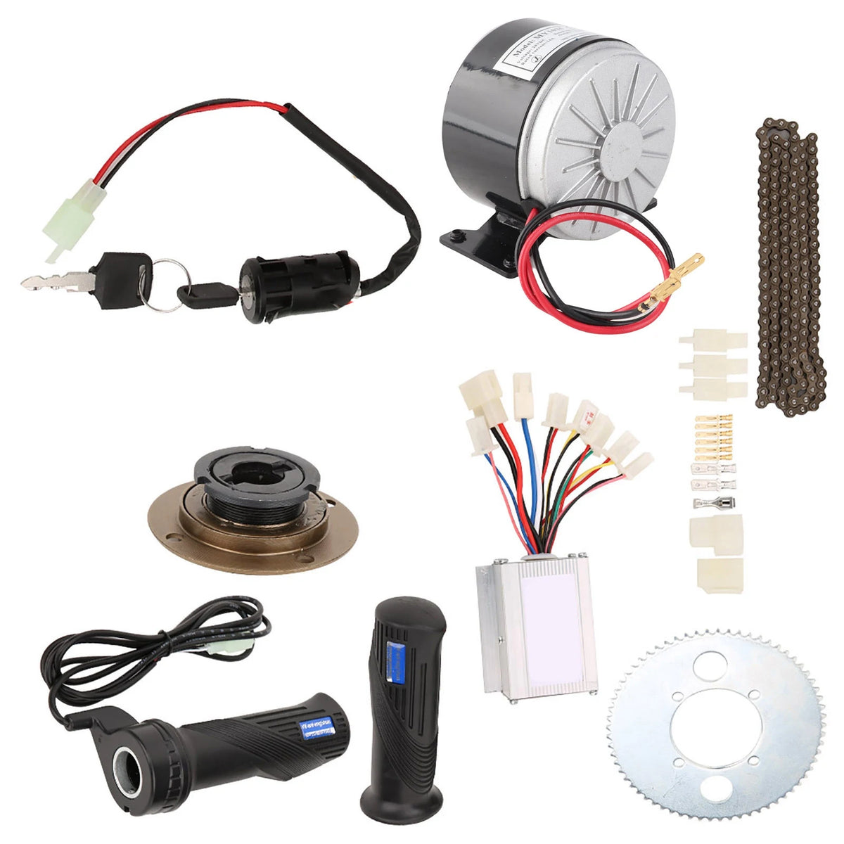 250w 24v Brush Motor Cycling Brush Motor /Set