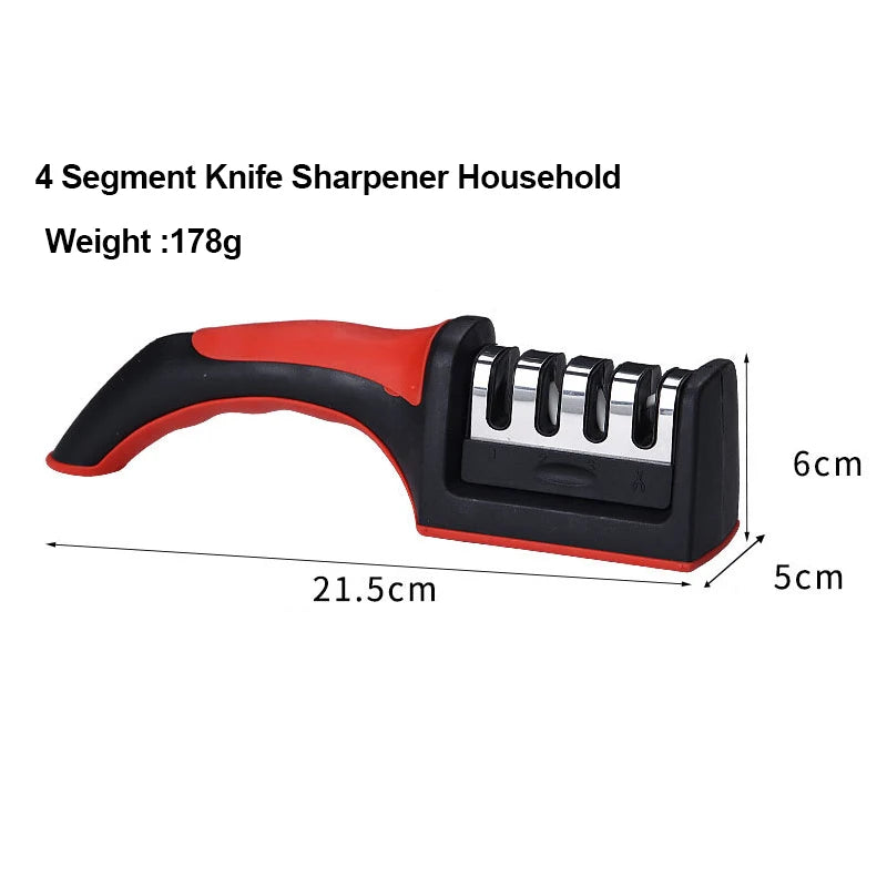4segment Knife Sharpener Multi-Functional Hand-Held