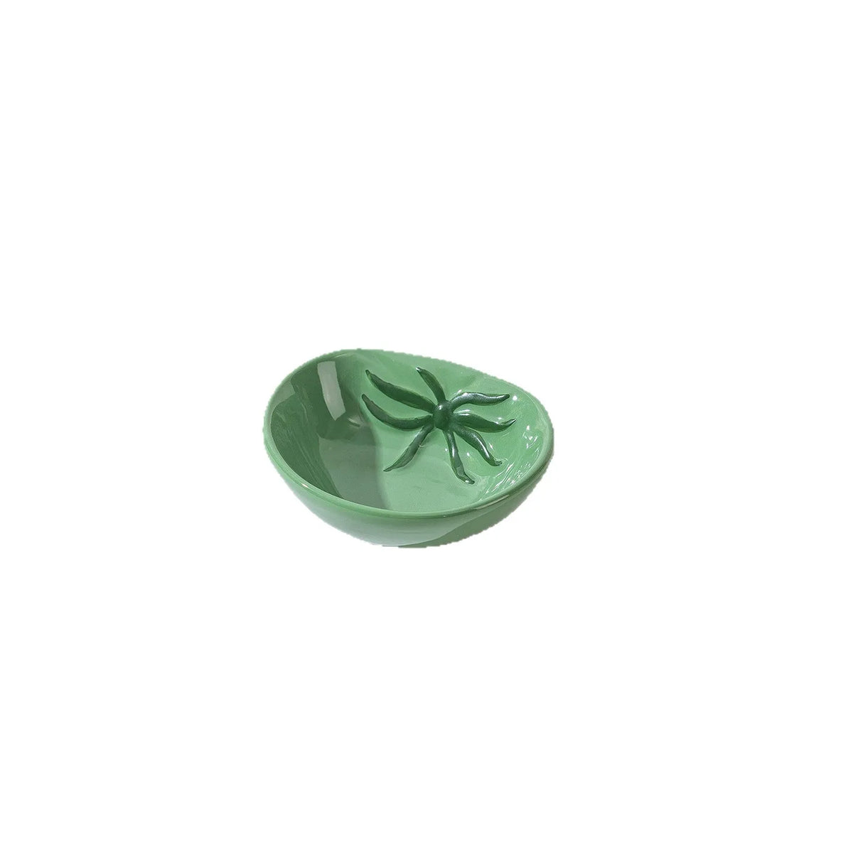 Sauce Dish Vegetable Shaped Ceramic Dipping Bowl Mini
