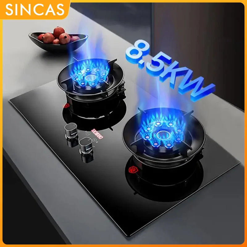 Gas Stoves Dual Stove Embedded Nature Gas/Lpg Timing