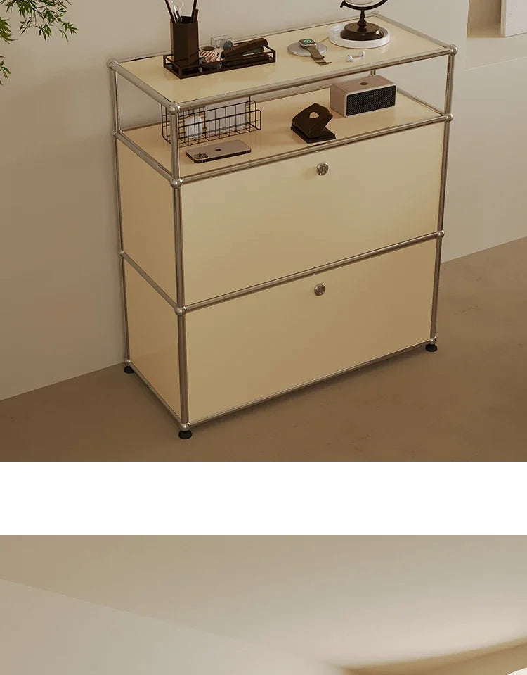 Modern Module Living Room Cabinet Stainless Steel Tv