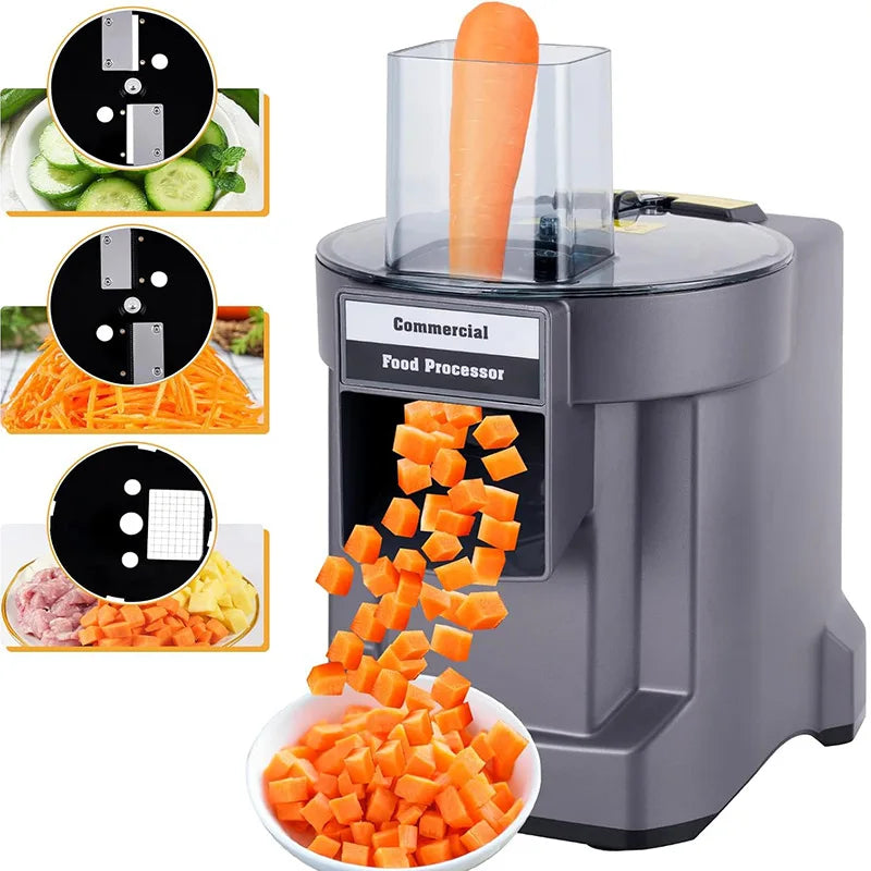 Commercial Vegetable Chopper In1 Electric Cutting Machine Carrot