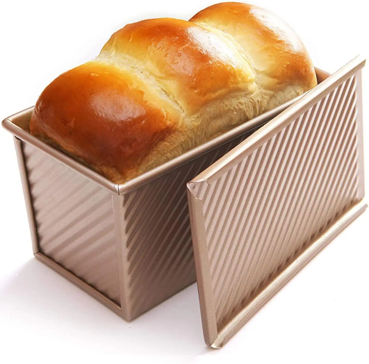 Long Pullman Loaf Pan Lid Non-Stick Carbon Steel