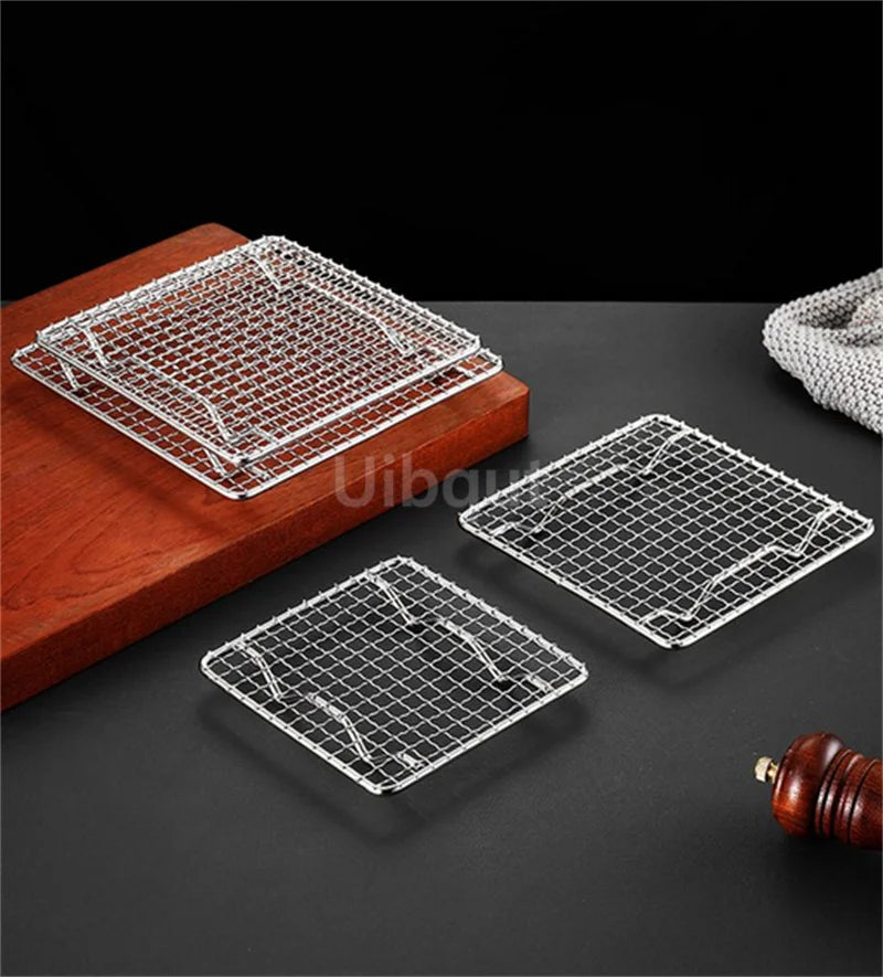 Square Bbq Net Rack Meshes Stainless Steel 304