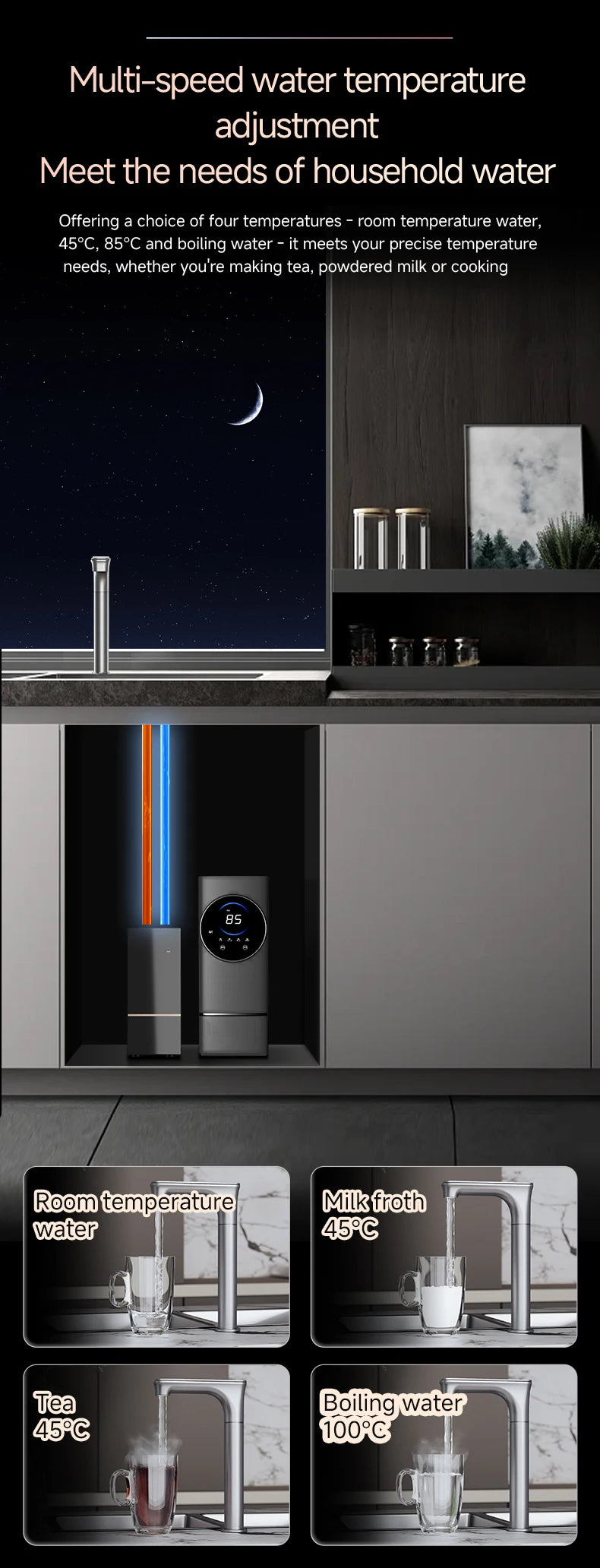 Electric Faucet Instant Water Heating