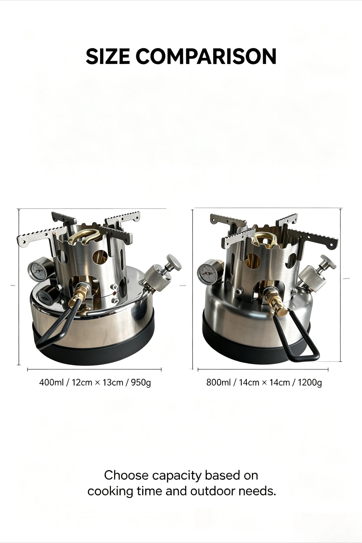 Mini Camping Stove Durable Outdoor Cooking Burner Picnic
