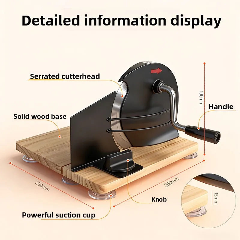 Adjustable Thickness Bread Slicer Toast Cutter Baking Loaf