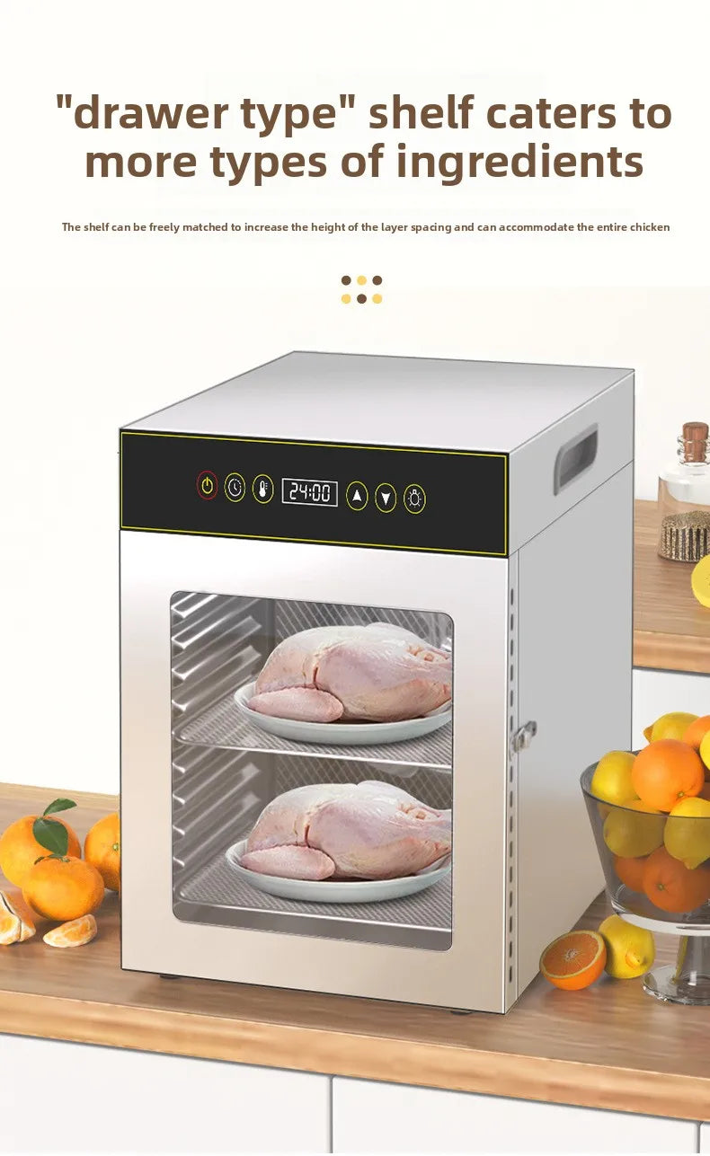 12-Tier Commercial & Food Dehydrator 750w Stainless Steel
