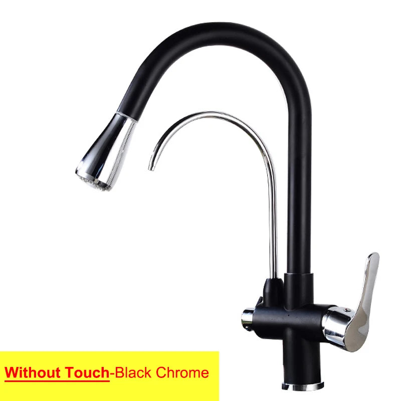 White Touch On Filter Faucets Ways Cold Pure
