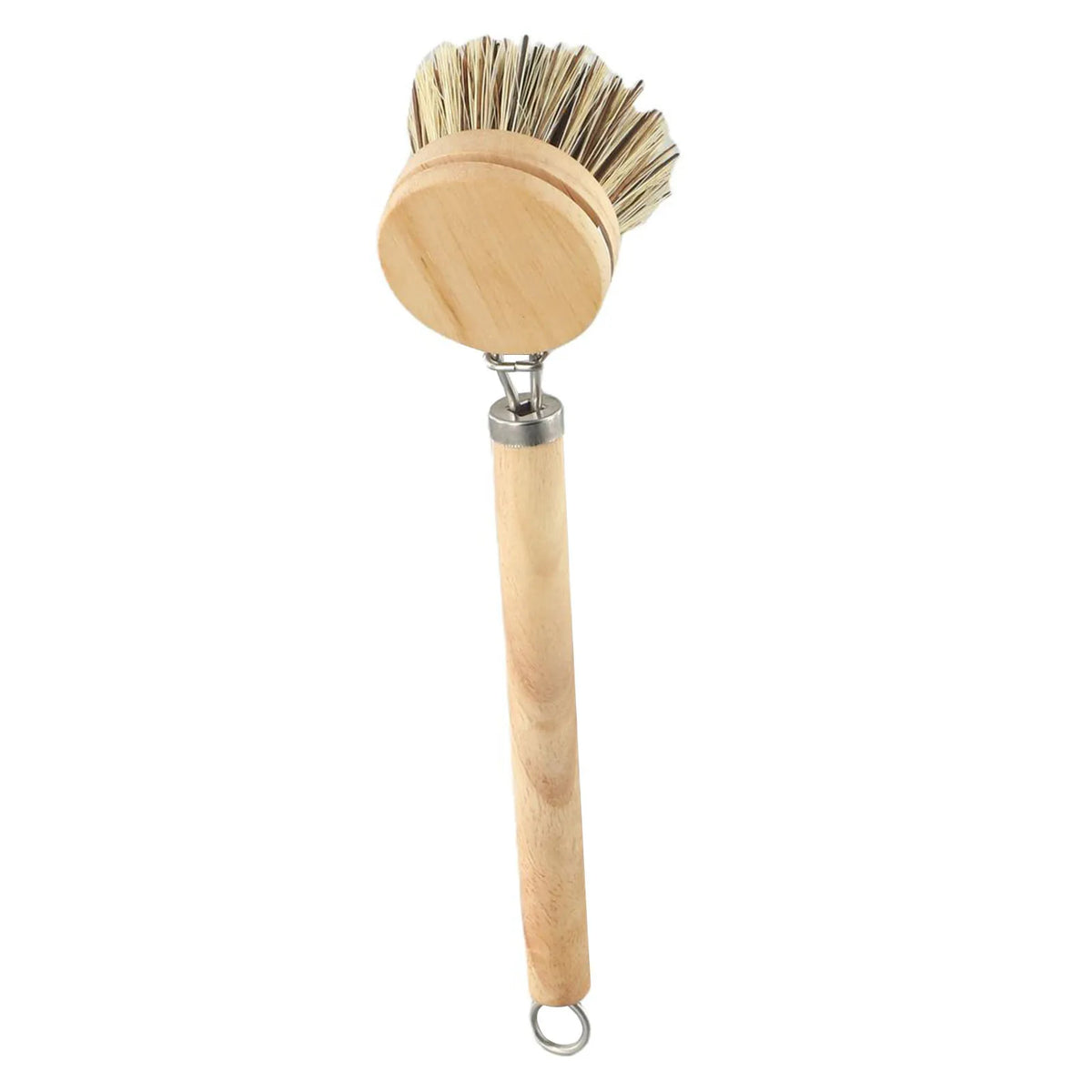Bamboo Dish Scrub Brush Wooden Cleaning Scrubbers Cleaning