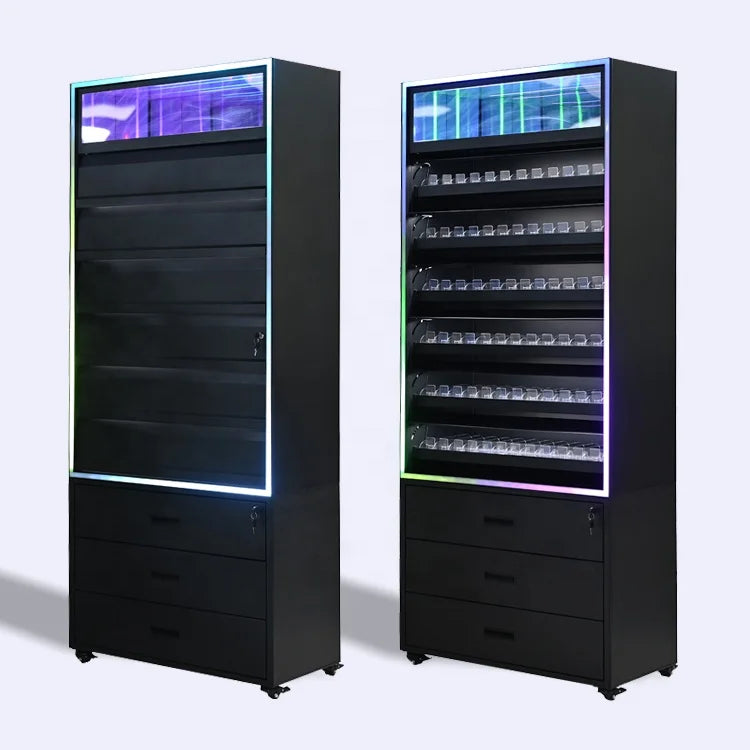 Customization Apex Modern Smoke Shop Furniture Design Led