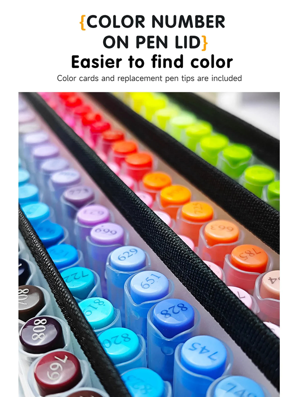 240/288 Colors Acrylic Paint Markers Brush Tip Professional