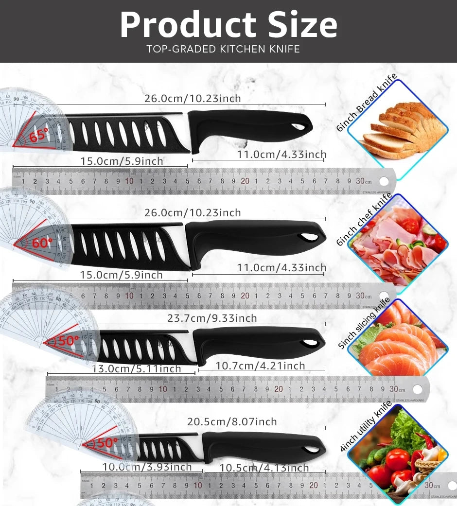Ceramic Knife Chef Knives Meat Utility Slicing Paring