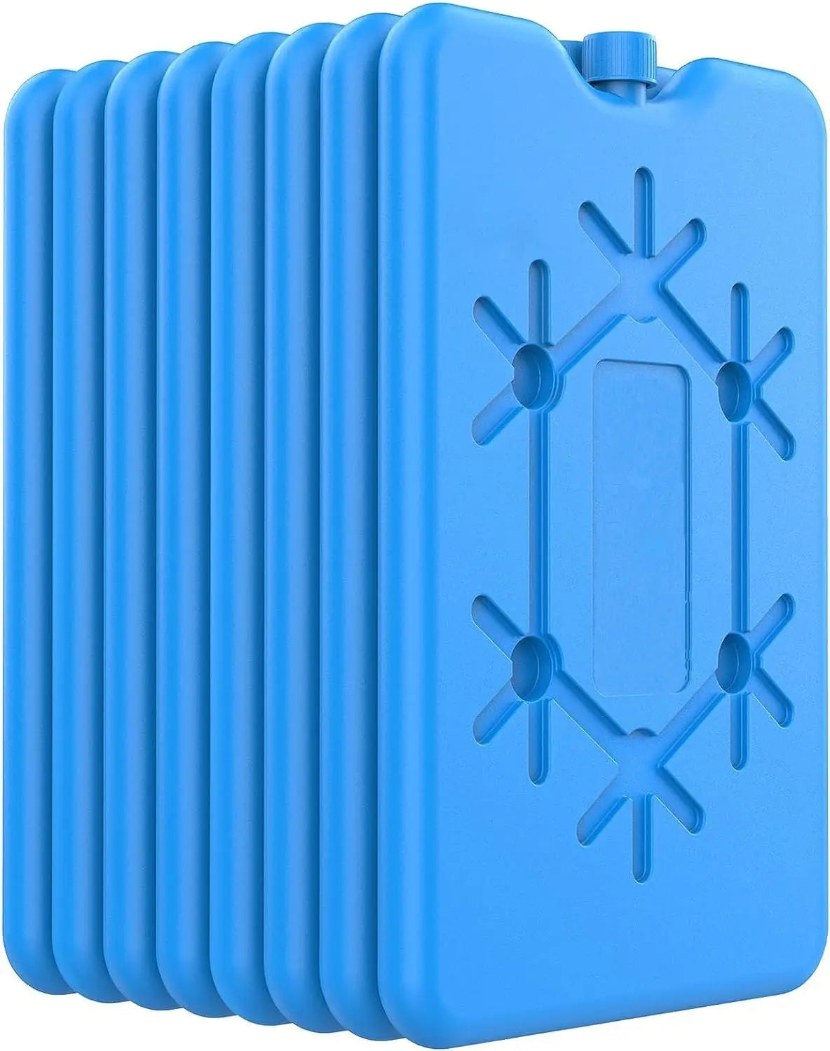 2-10pc Reusable Ice Packs Cooling Pack Long-Lasting Freezer