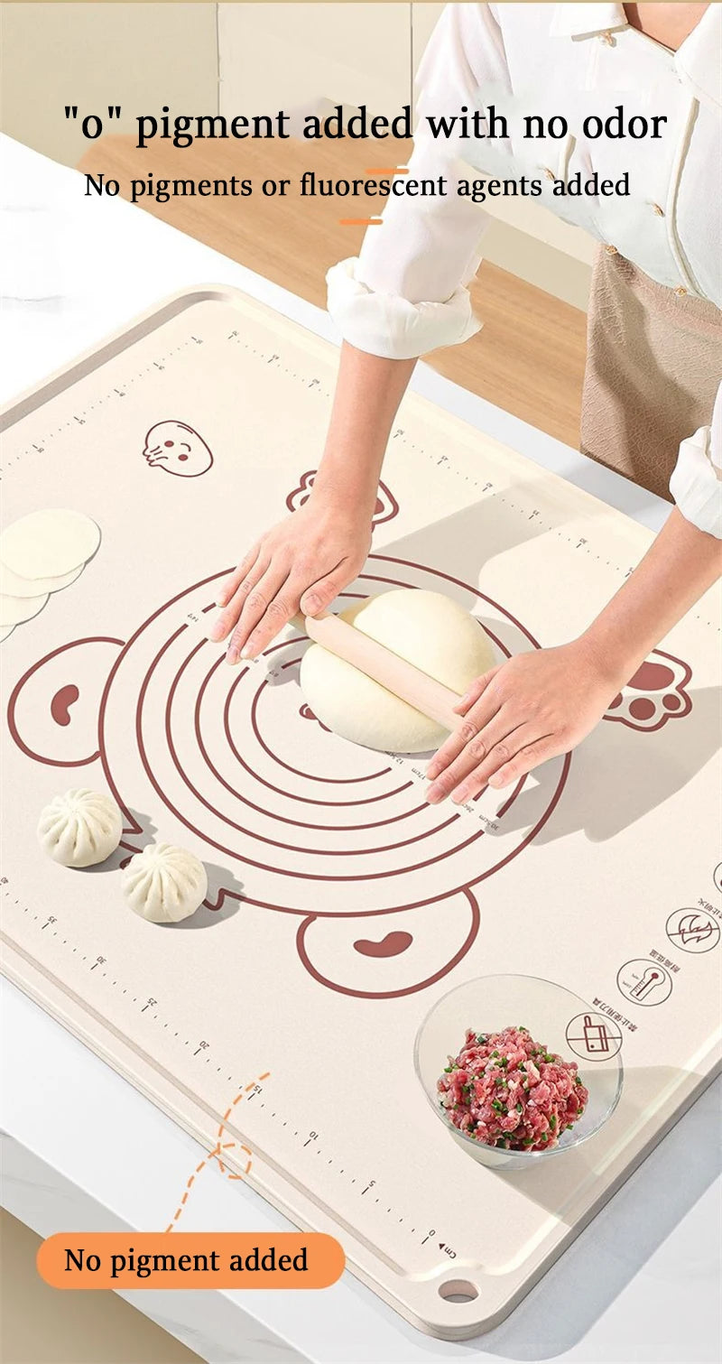 Thicken Oversize 70/65/50cm Silicone Baking Mat Pastry Rolling
