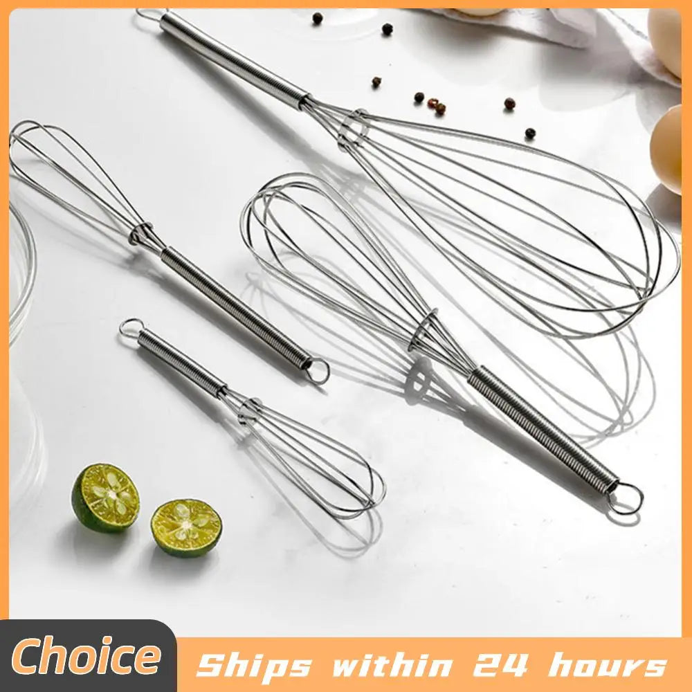 Whisk Stainless Steel Hand Mixer Cream Egg Stirrer