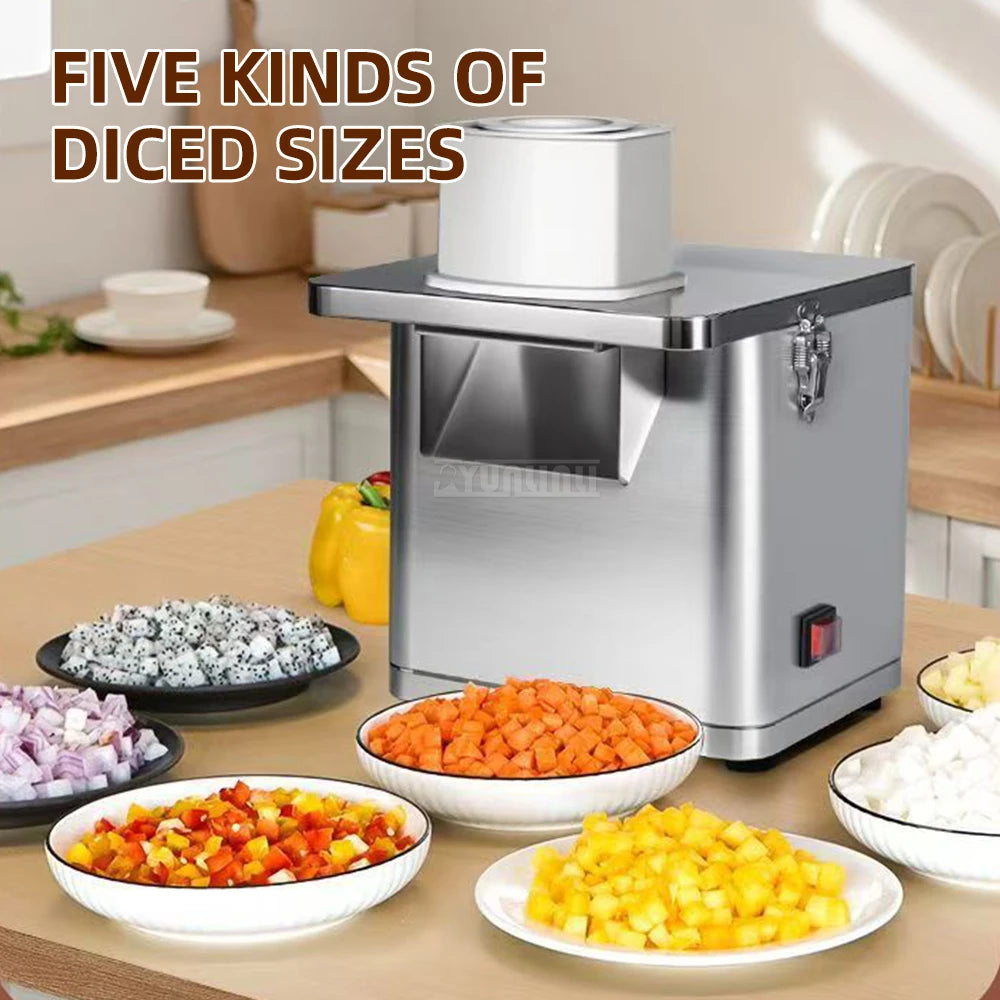 Electric Vegetable Dicer Canteen Electric Procesaador De