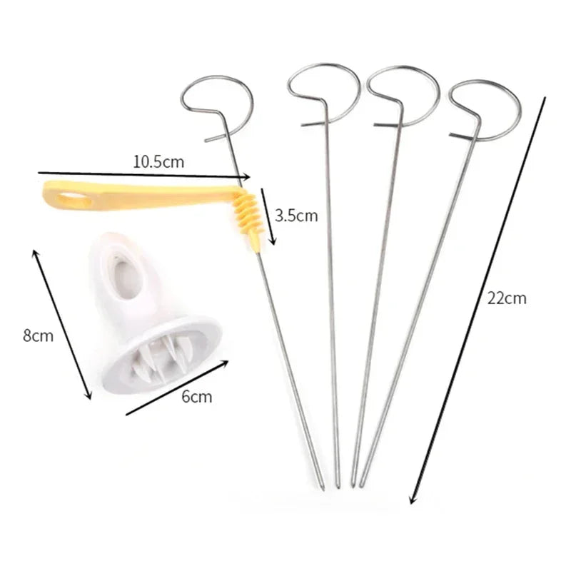 Spiral Potato Cutter Stainless Steel Sticks Spiralizer Chips