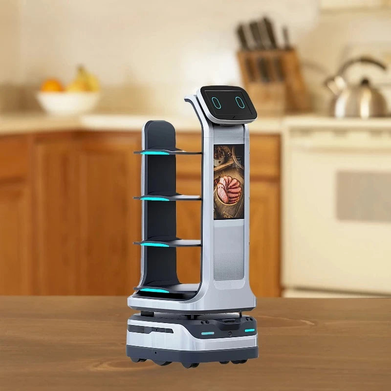 Customized Catering Service Robot Dual Purpose Cooking Assistant