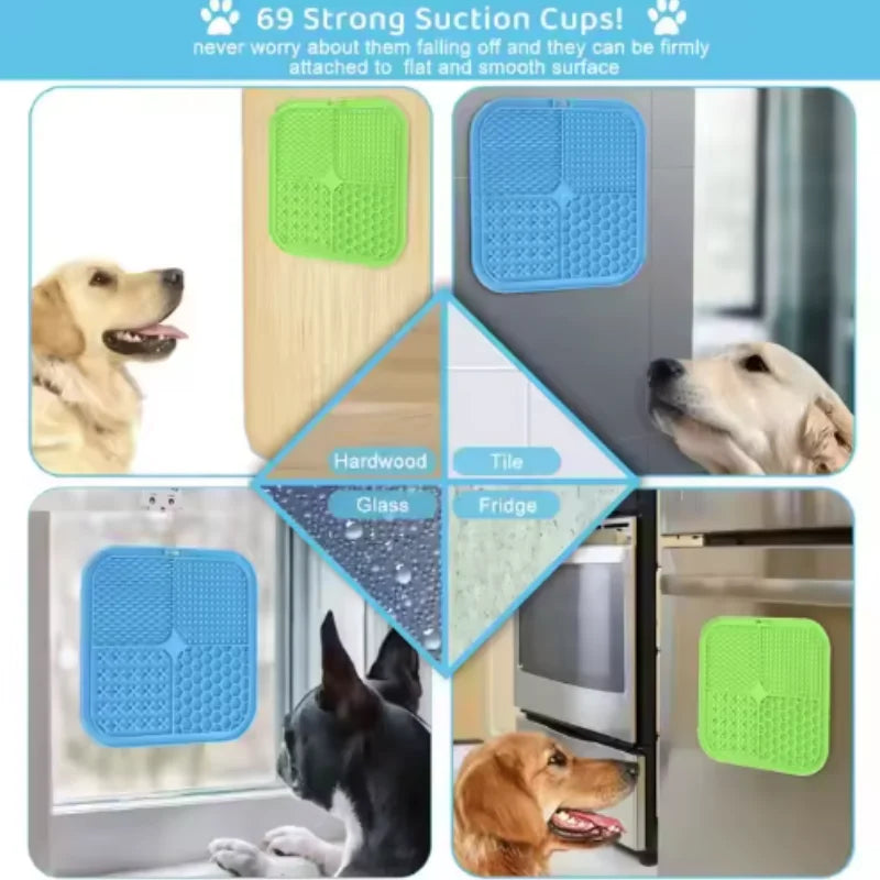 Pet Lick Silicone Mat Dogs Pet Slow Food
