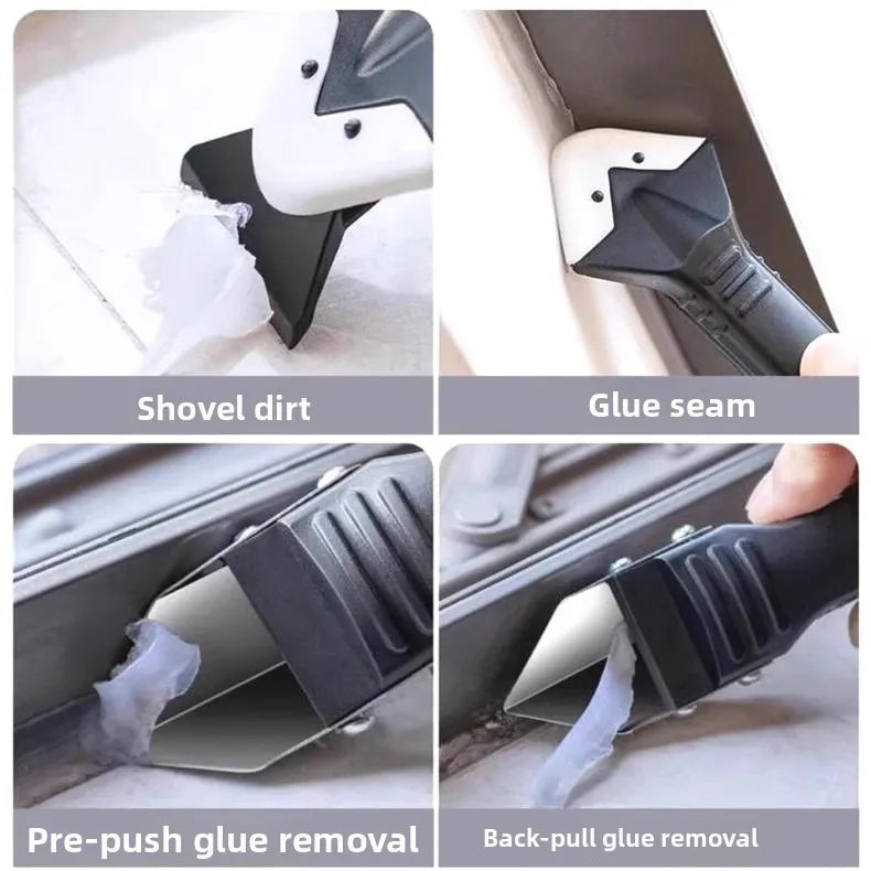 Silicone Scraper Squeegee Glue Remover Knife Caulking Angle