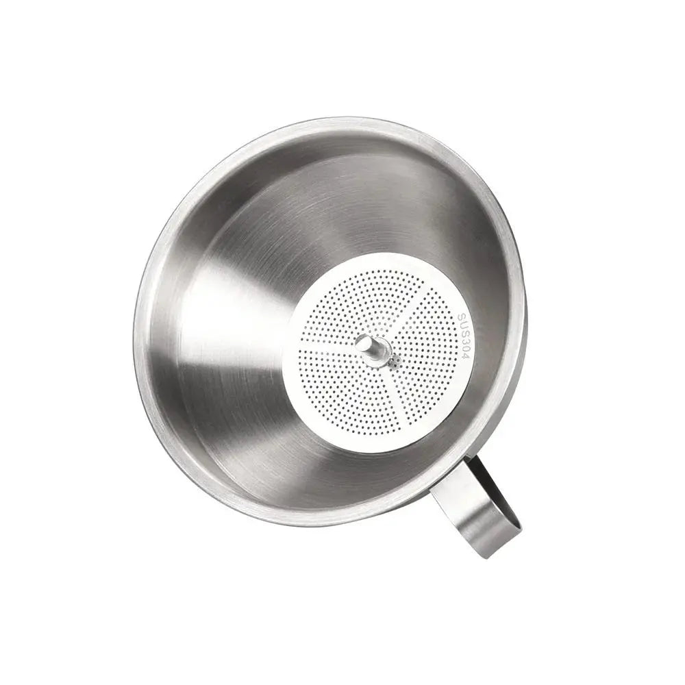 Stainless Steel Funnel Oil Liquid Metal Funnel Detachable