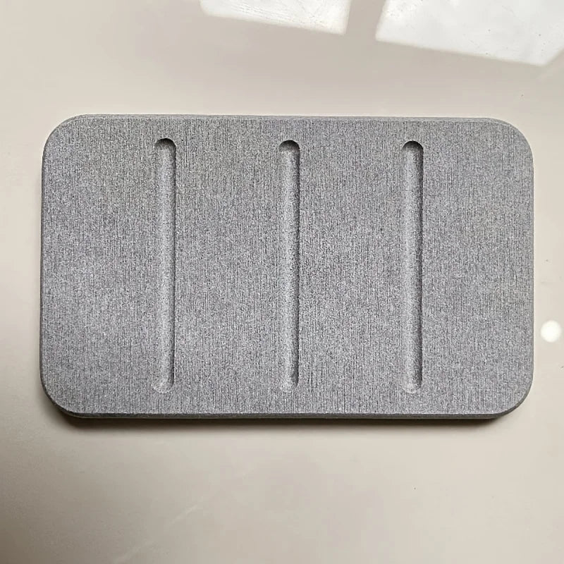 Diatom Mud Soap Dish Bathroom Countertop Absorbent Mat